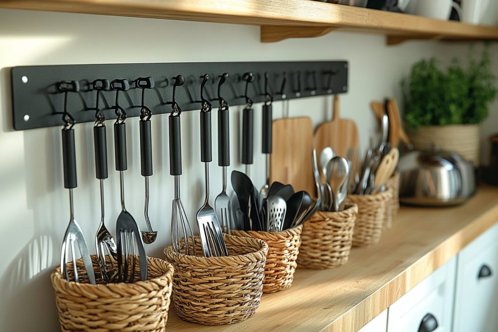 Astuces et conseils pratiques pour ranger ses ustensiles de cuisine malins