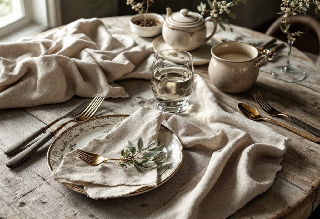 Découvrez notre sélection unique de sets de table fabriqués en France