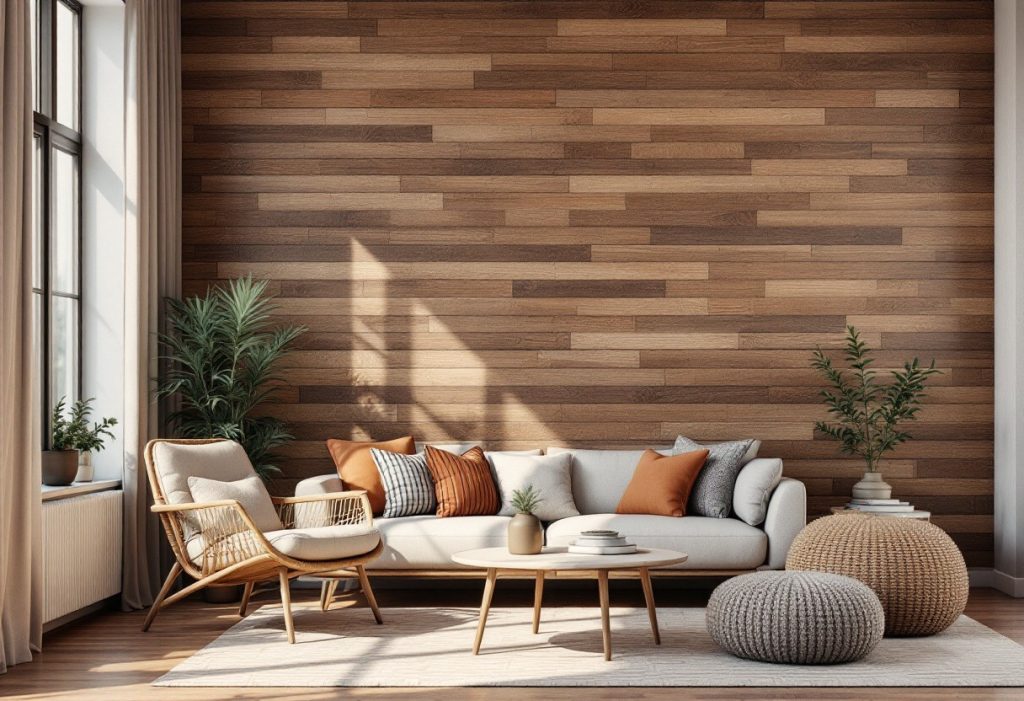 Découvrez les avantages du revêtement mural en bois pour votre intérieur