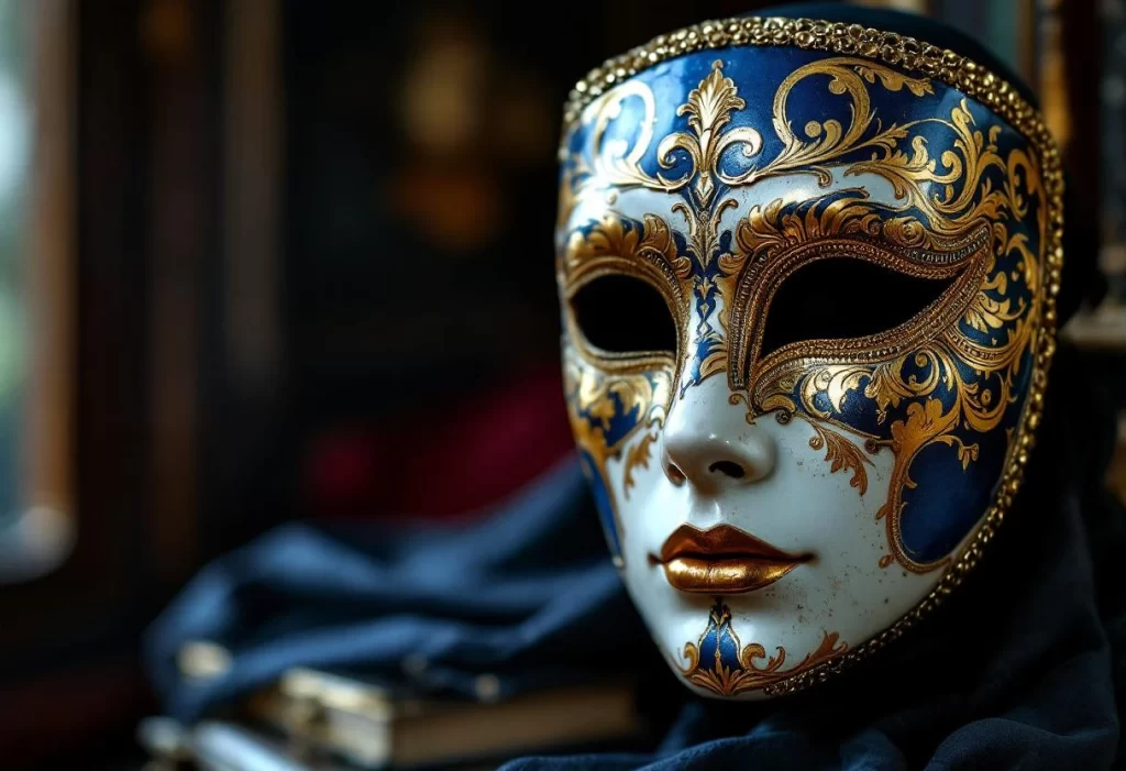 Entre baroque et masculinité : le masque vénitien comme pièce déco distinctive