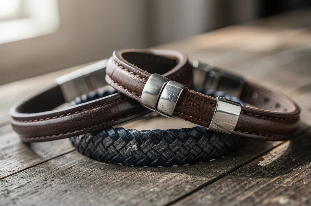 Quel matériau choisir pour votre bracelet masculin ? Le point sur les tendances