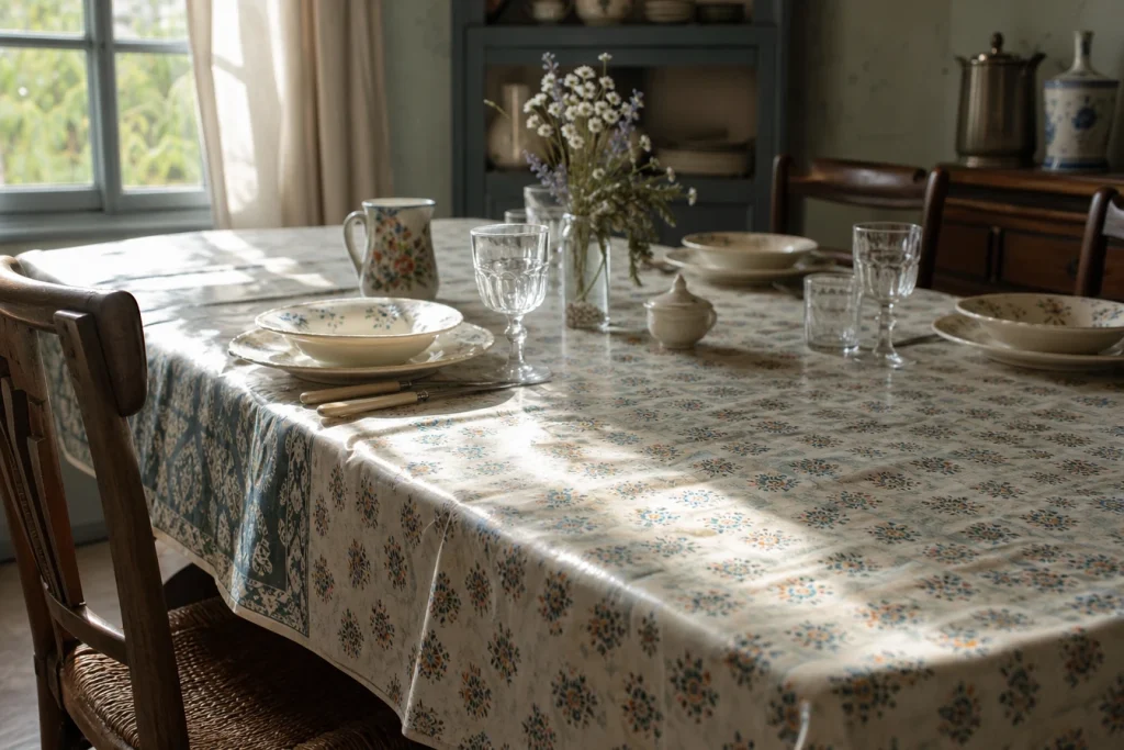 Toile cirée et style rétro : nos inspirations déco à adopter